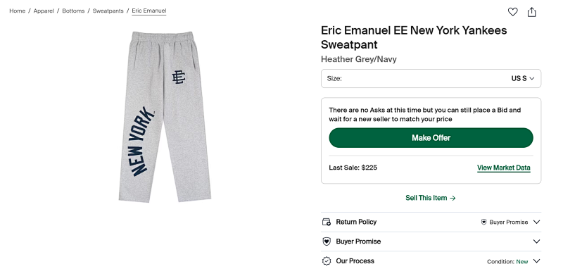 Eric Emanuel Ee New York Yankees 7
