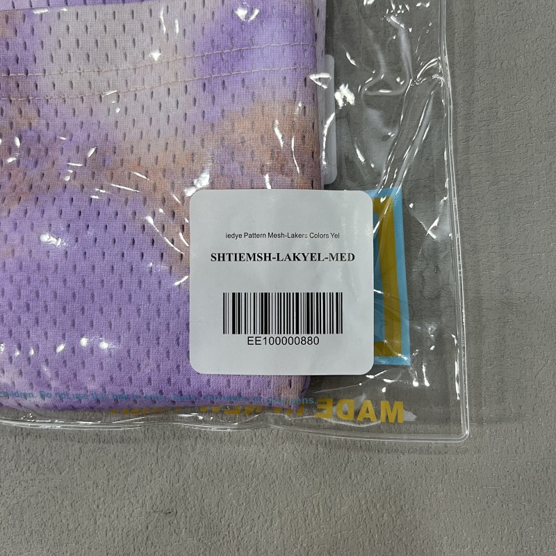 Ee Basic Short Lavender Tie Dye/Blue