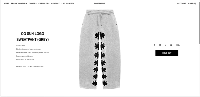 Lostshdws Og Logo Hoodie 5