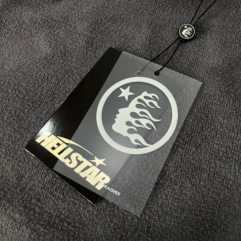 Hellstar Sports Core Logo Hoodie 'Grey' 9