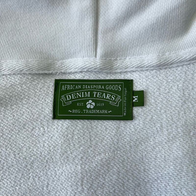 White Denim Tears Cotton Wreath Sweatshirt 12