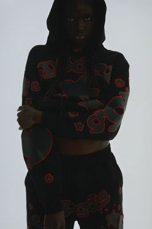 Sp5der Beluga Outline Hoodie 8