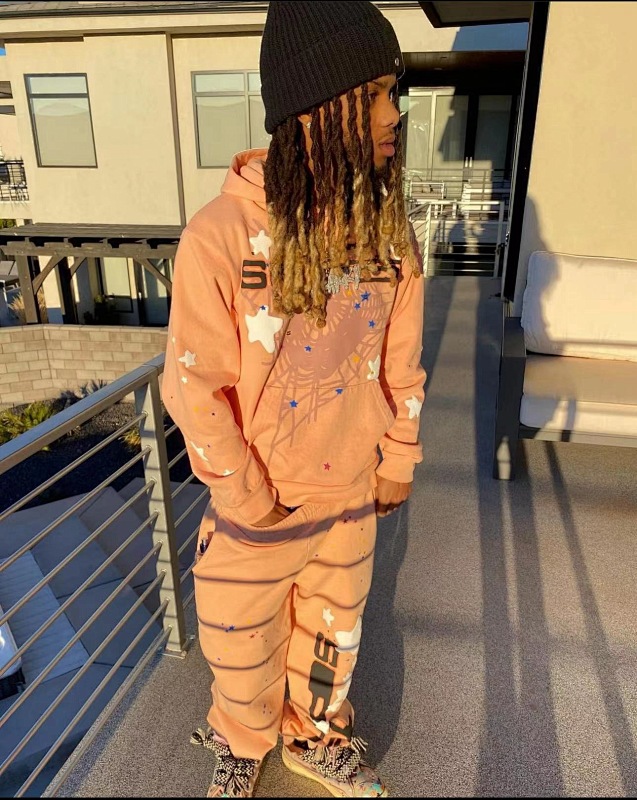 Discount Sp5 Peach Hoodie 1:1 9