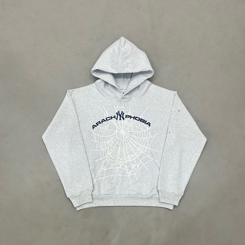 Arach Ny Phobia Hoodie Ash Grey1:1 5
