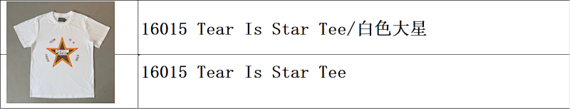 Denim Tears Every Tear Is A Star Tee