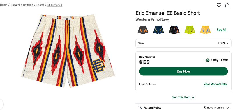 Eric Emanuel Short Western 3
