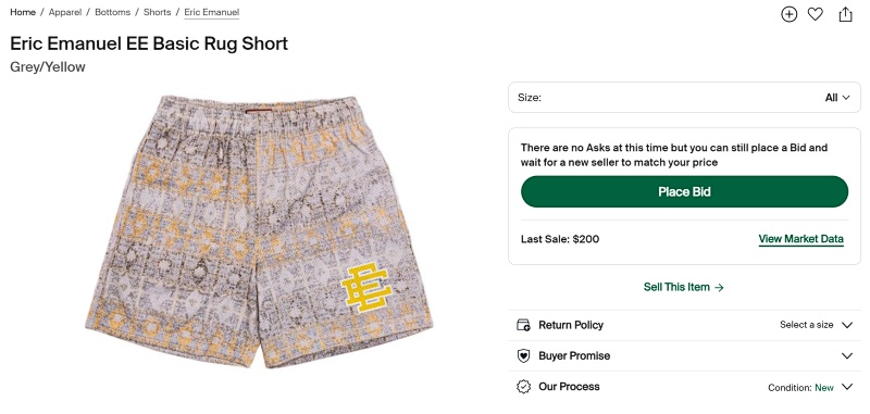 Eric Emanuel Ee Basic Rug Short