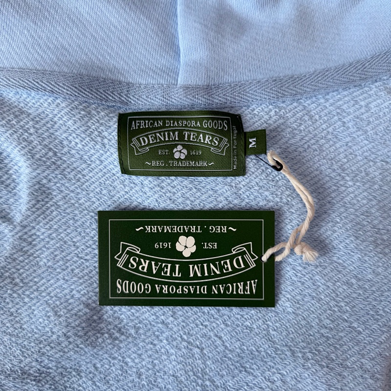 Denim Tears The Cotton Wreath Powder Hoodle 11