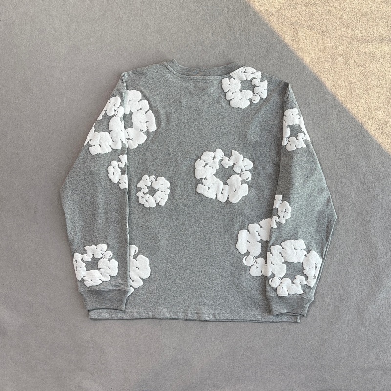 Denim Tears Long Sleeve Cotton Wreath T-shirt 7