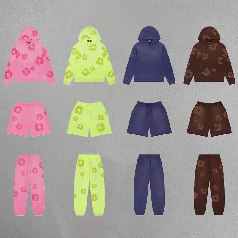 Denim Tears Mono Cotton Wreath Hoodie 7
