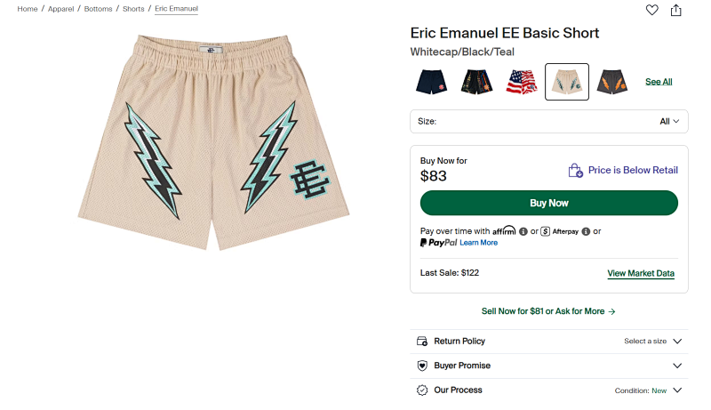Eric Emanuel Ee Basic Short 3