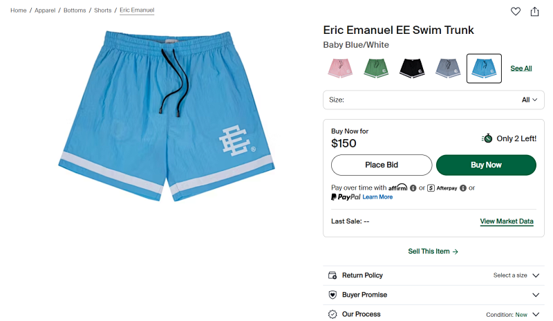 Eric Emanuel Ee Swim Trunk 2