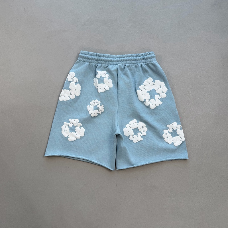 Denim Tears The Cotton Wreath Powder Sweatshorts 3