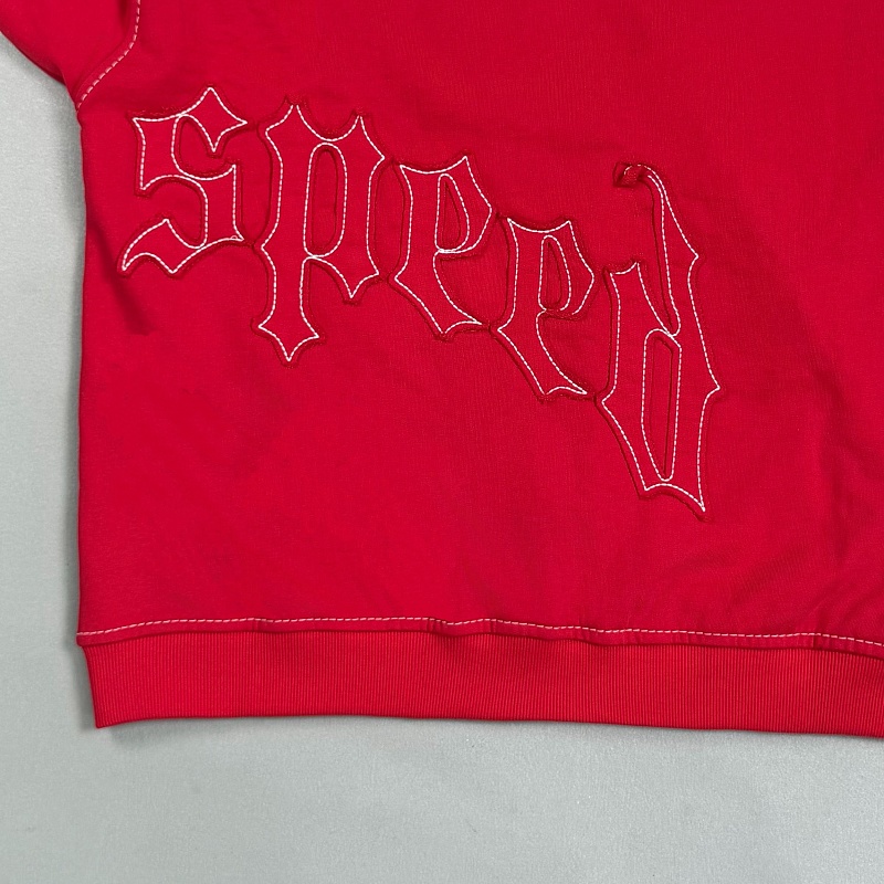 Red Godspeed Og Logo Stitched Sweatsuit 9