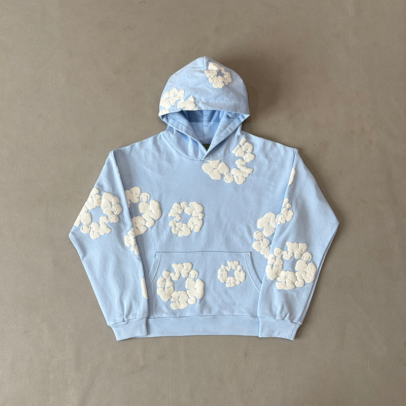 Denim Tears The Cotton Wreath Powder Hoodle 6