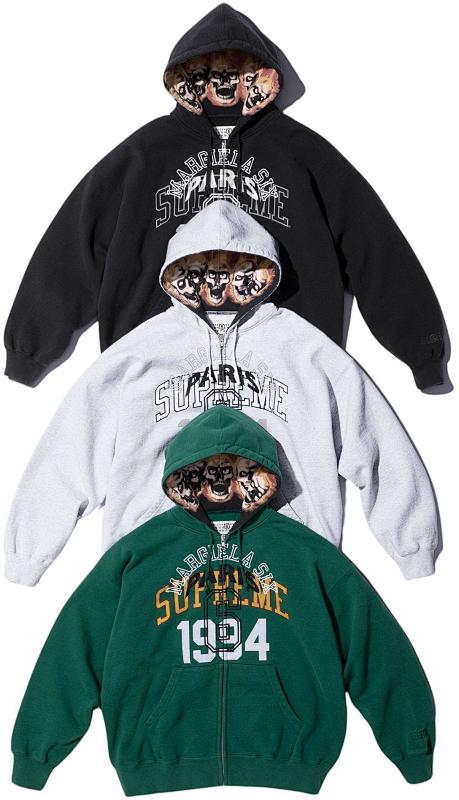 Supreme MM6 Zip Up Hooded Sweatshirt 6