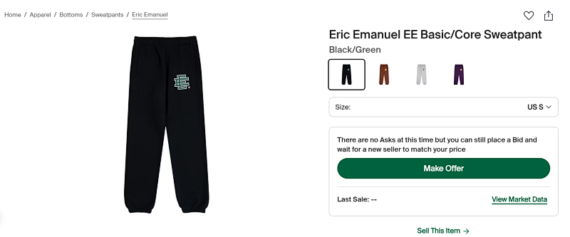 Ee Basic Suit Black/Green 25FW 4