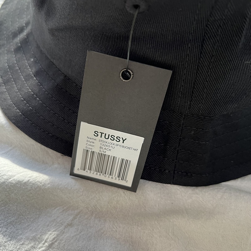 Stussy Bucket Hat 2 Design Big Logo And Small Logo —— Zg^02 9
