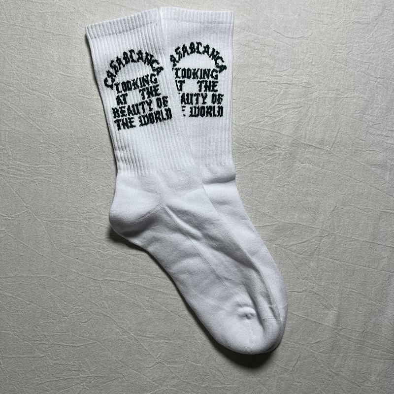 Casablanca Casa Towel Socks -Beauty Of The World Socks 3