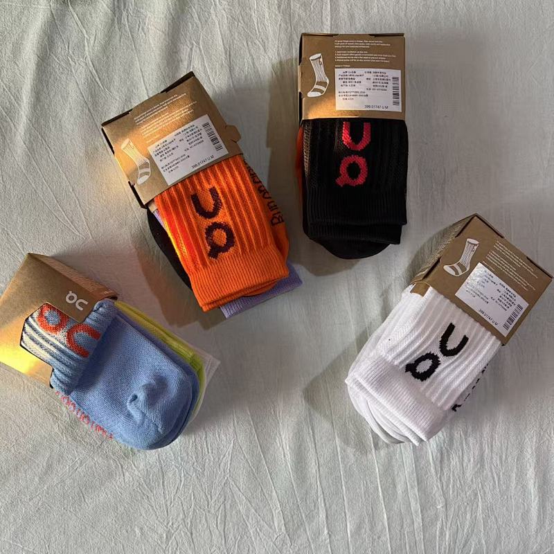 On Socks Sock 3 Pacs A Set