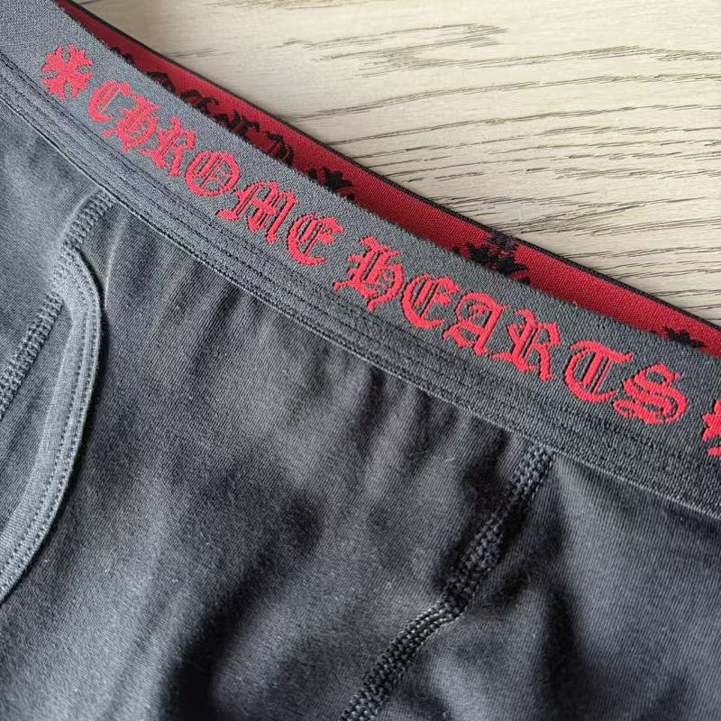 Chr Hearts New Underwear Boxer Brief Black/red Long & Short ——perfect Quality 12