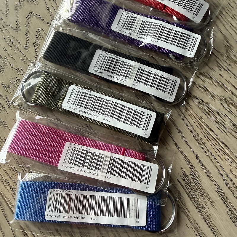 Week 6 Webbing Keychain ——in Stock 4