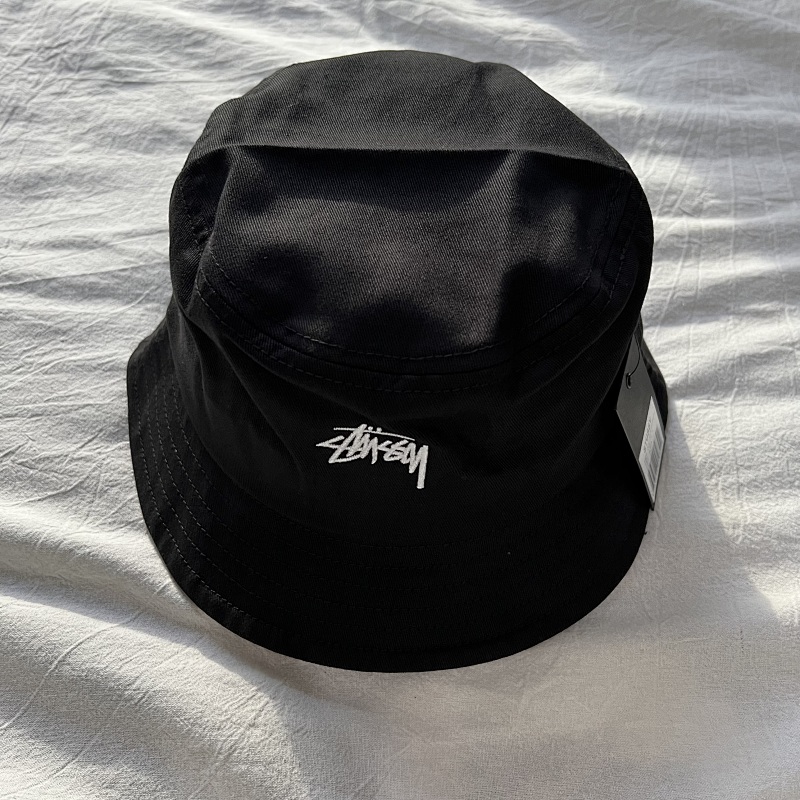 Stussy Bucket Hat 2 Design Big Logo And Small Logo —— Zg^02 11