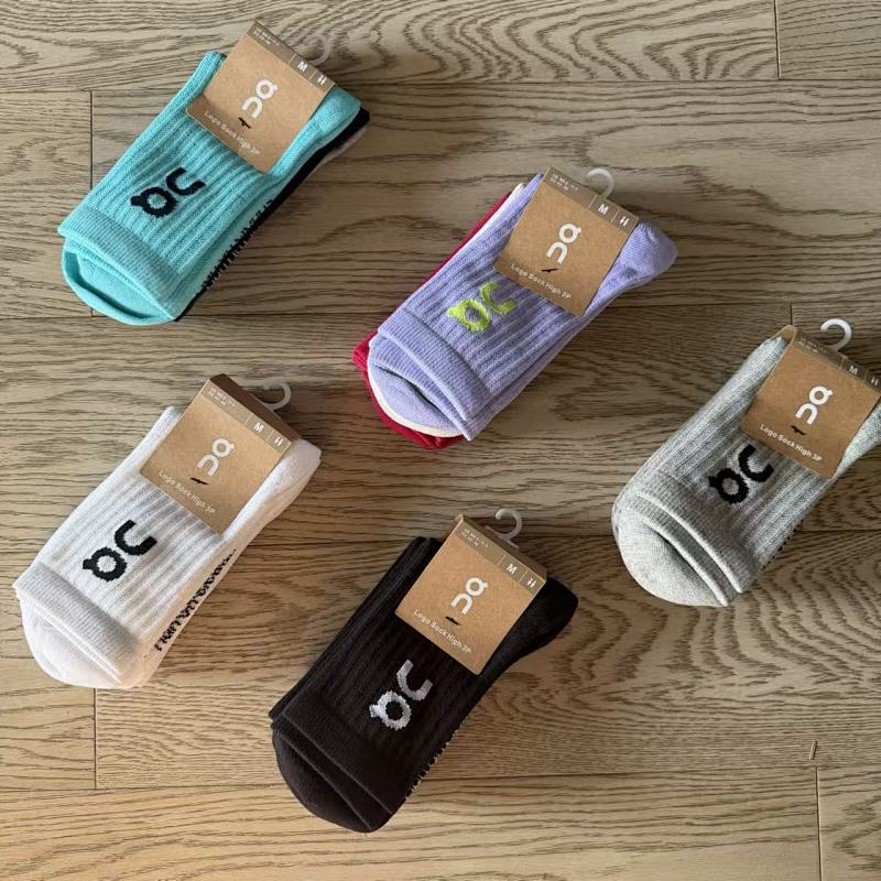 On Socks Sock 3 Pacs A Set 2