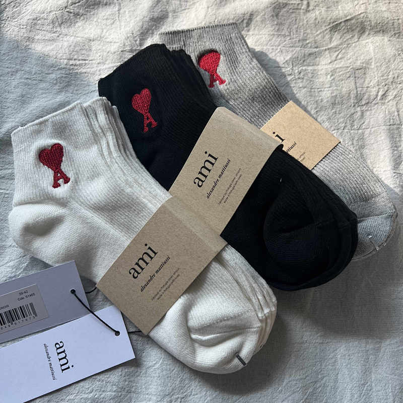 3 Pair A Set Ami Socks 5