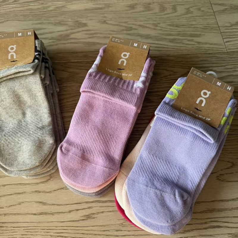On Socks Sock 3 Pacs A Set 2