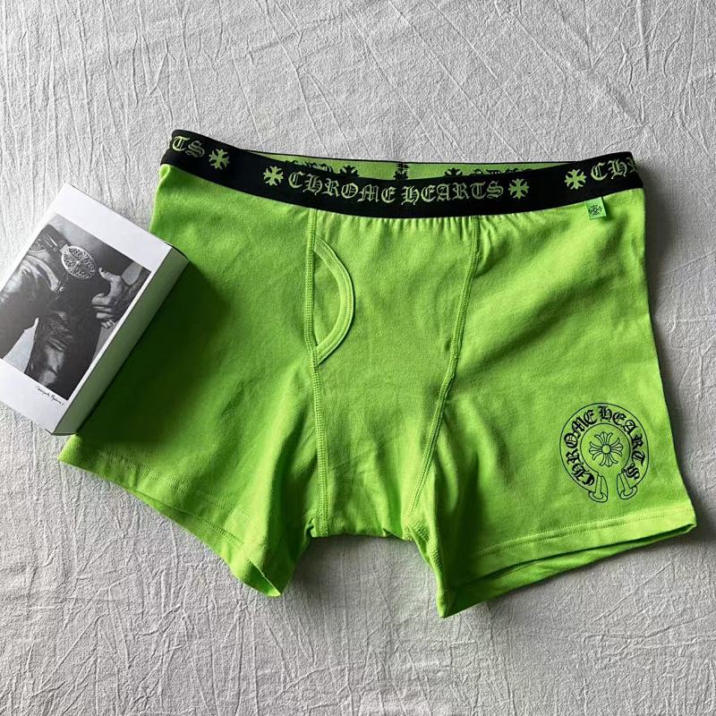 Chr Hearts New Underwear Boxer Brief Green Long & Short ——perfect Quality 10