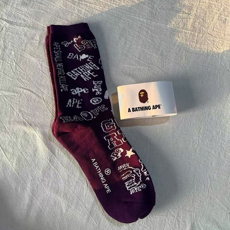 New Bape Towel Socks 4