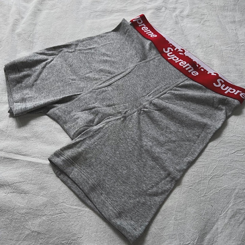Supreme Hanes Boxer Briefs Grey 3