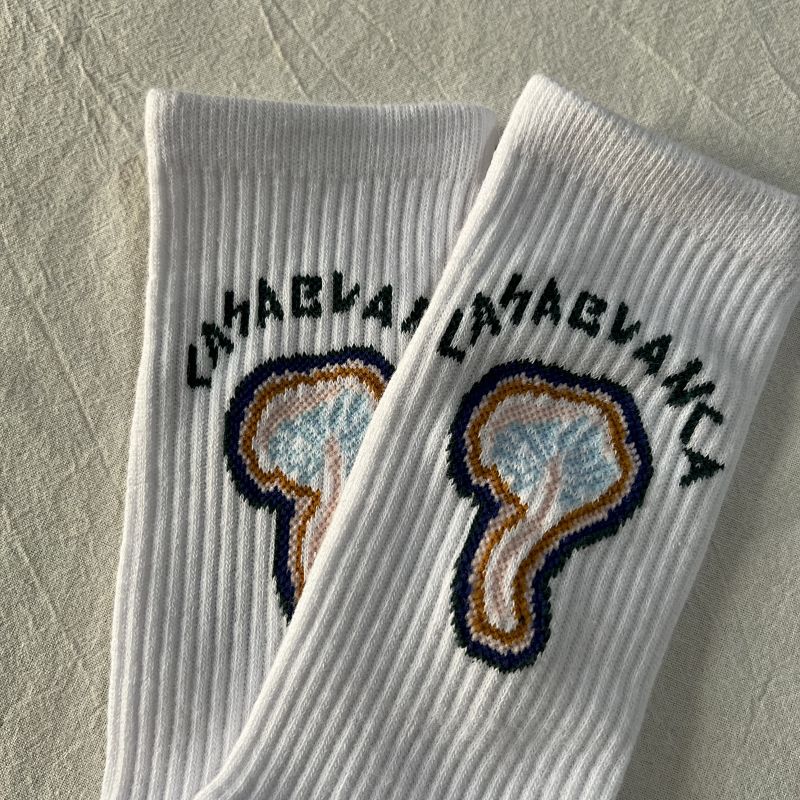 Rainbow Mushroom Socks 3