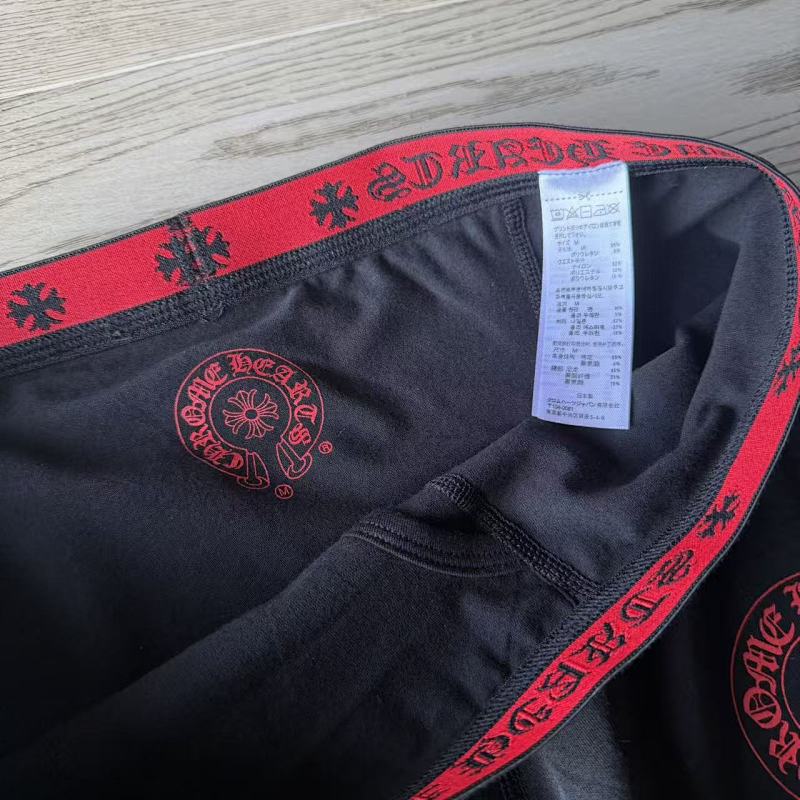 Chr Hearts New Underwear Boxer Brief Black/red Long & Short ——perfect Quality 11