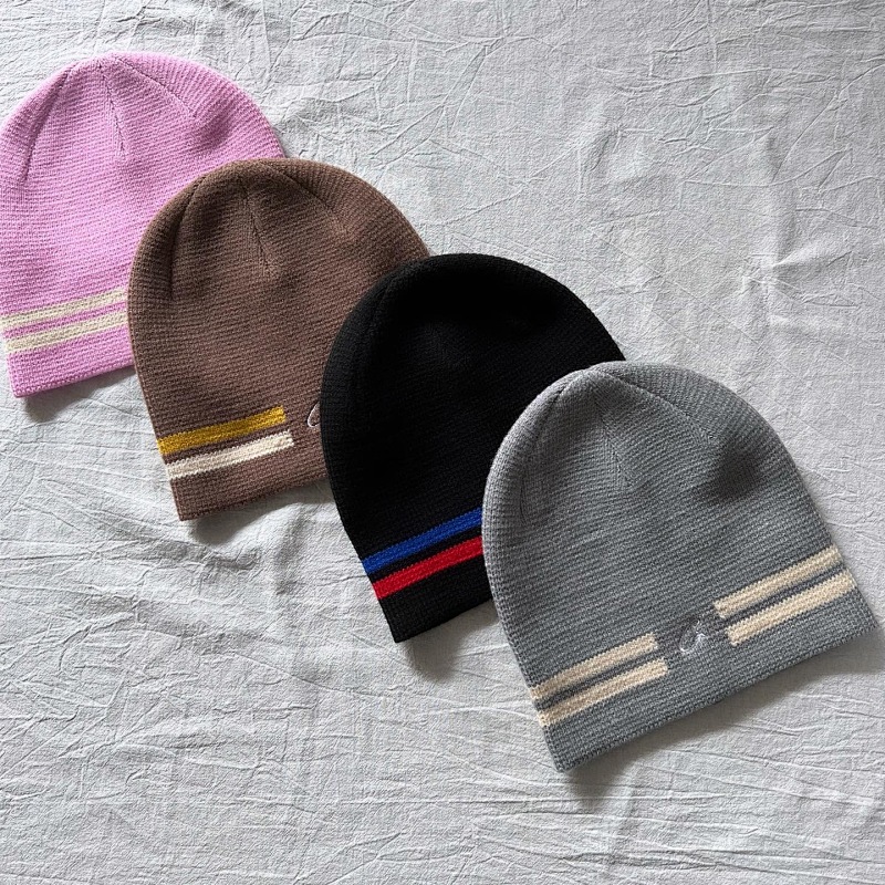 Co Knit Stripe Beanie 2