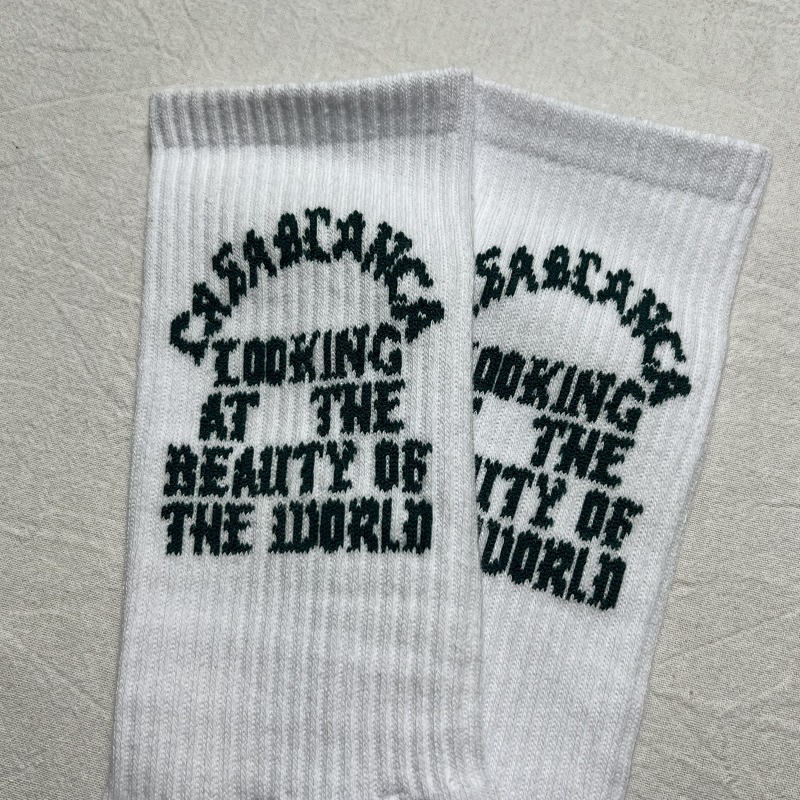 Casablanca Casa Towel Socks -Beauty Of The World Socks 4