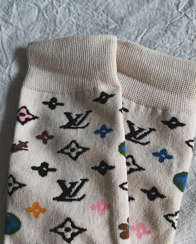 Color Socks Man And Woman Size 9