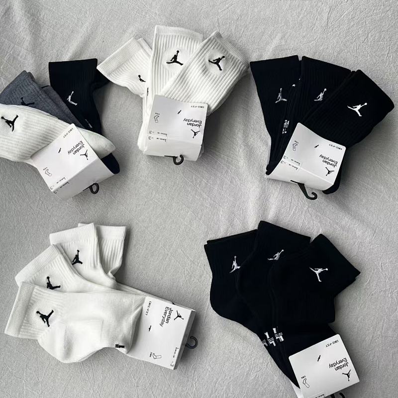 5 Towel Socks 3 Pacs A Set
