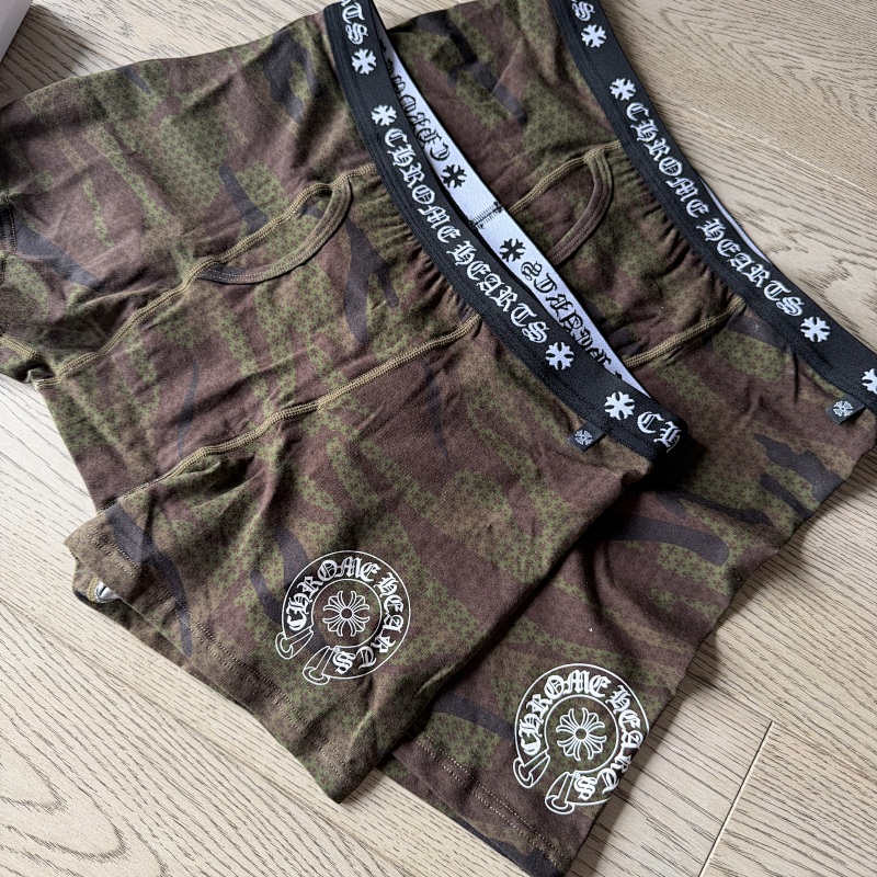 Chr Hearts New Underwear Boxer Brief Camouflage Long & Short ——perfect Quality 6