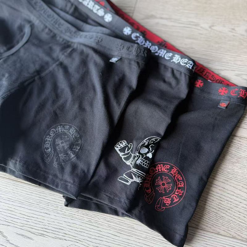 Chr Hearts New Underwear Boxer Brief Black/red Long & Short ——perfect Quality 4