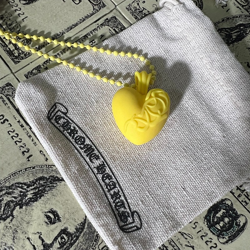 Chrome Hearts Necklace Hearts 7