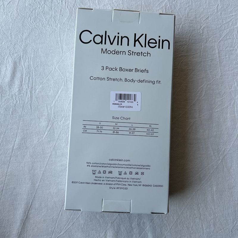 Underwear 3 Pacs A Box 9