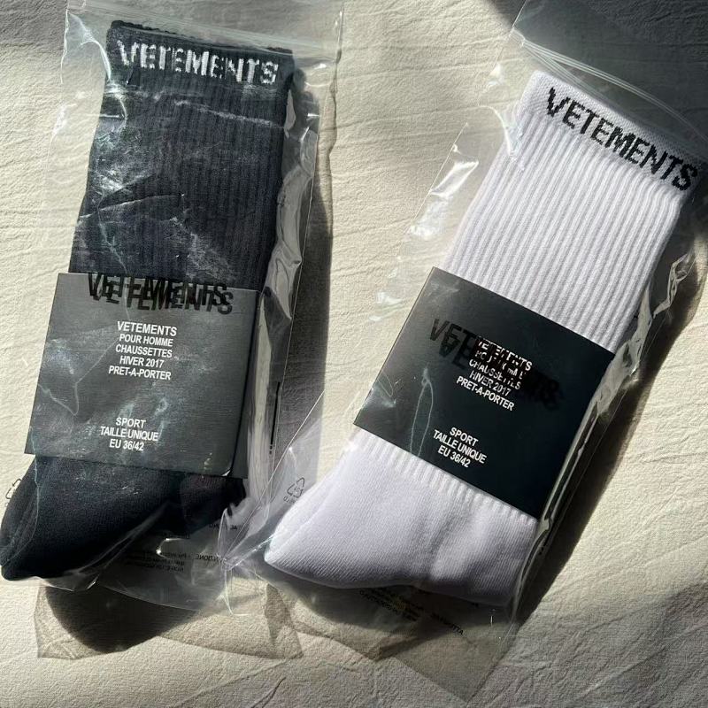 Vetements 2024 New Socks Towel Version Vt