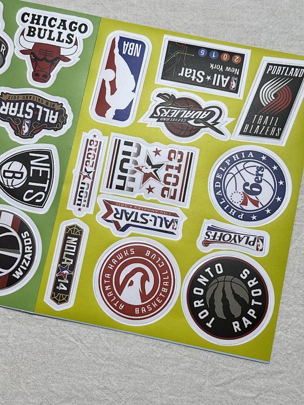 Nba & FFootball League Clubs Team Sticker 6