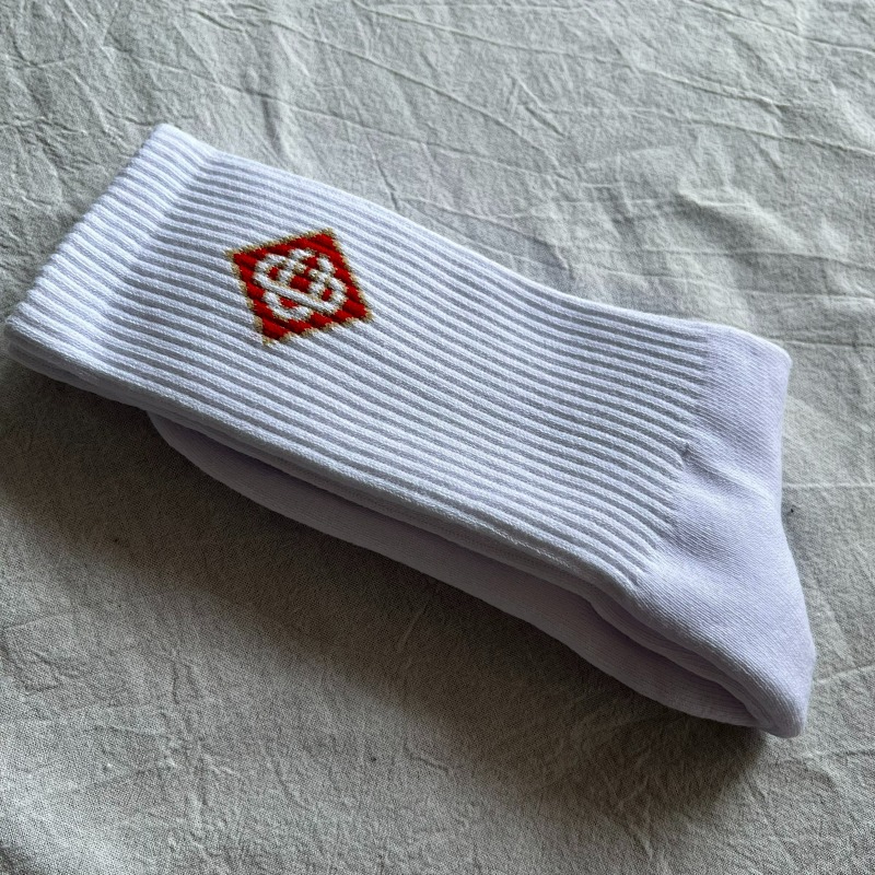 Casablanca Monogram Logo Dress Socks 3