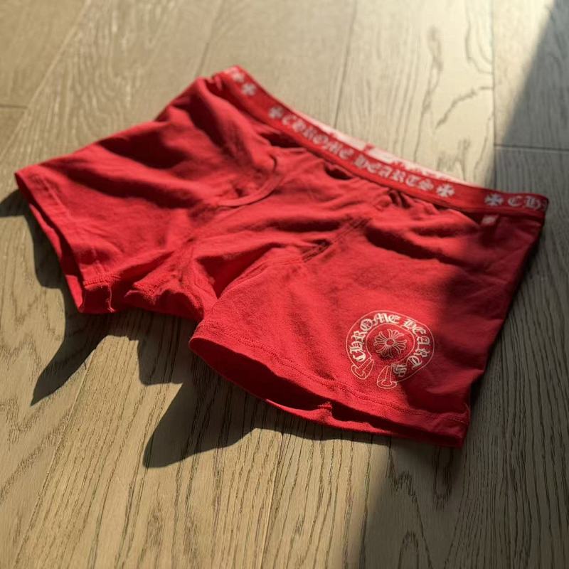 Chr Hearts New Underwear Boxer Brief Orange Long & Short ——perfect Quality 10