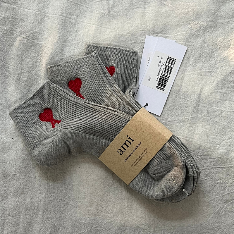 3 Pair A Set Ami Socks 2
