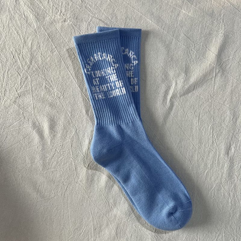Blue Casablanca Casa Towel Socks -Beauty Of The World Socks 3