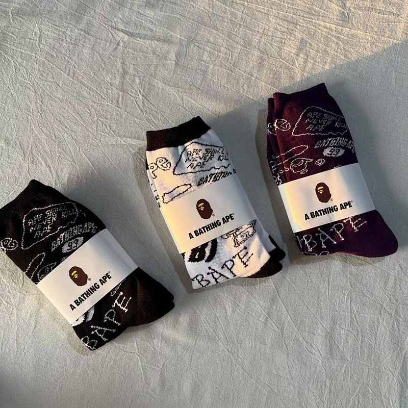 New Bape Towel Socks 3